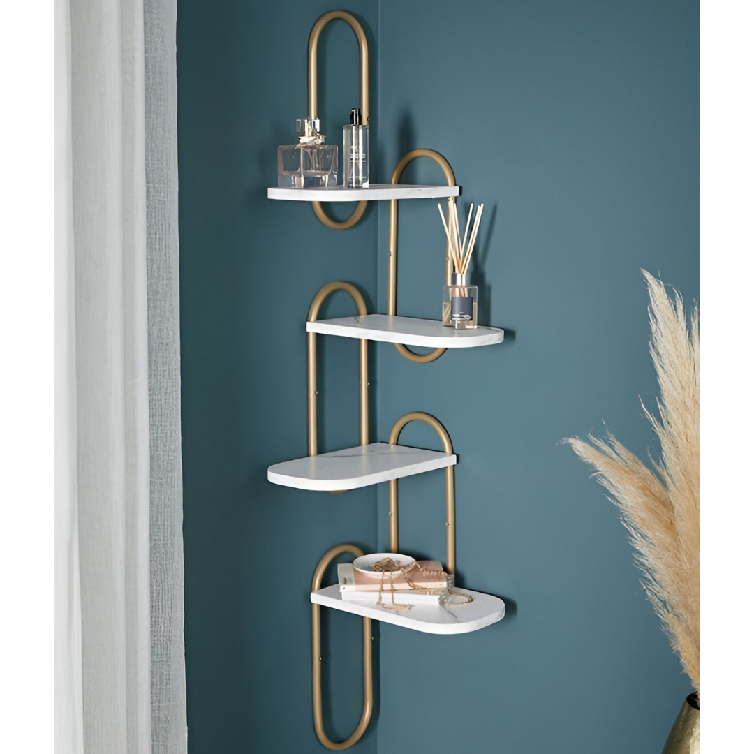 Aria Luxe Corner Wall Shelf Aria Luxe Corner Wall Shelf - Image 1